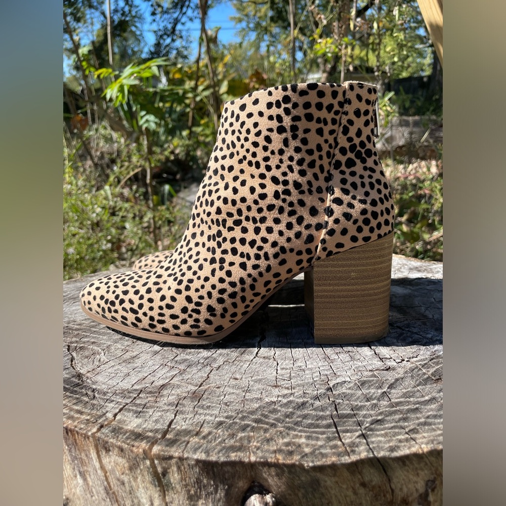 Cheetah Print Boots